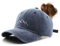YULOONG Damen Pferdeschwanz Baseball Cap Mountain Peak Stickerei Baseball Cap Retro Gewaschene Baumwolle Hut Sonnenschutz Cap Einstellbare Tennis Golf Sport Cap Navy Blau