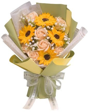 Kingke Seife, Rosenstrauß, Handarbeit, Seife, Blume, Abschlussfeier, Hochzeit