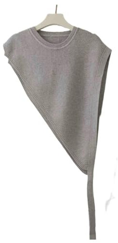 BIANRUN Schal Dreieck Gestrickte Schal -Schalen -Schalen -Mode Von Frauen-Grau