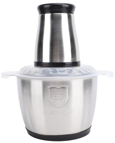 Picadora de Carne Eléctrica, Picadora de Alimentos de 3 Litros de Capacidad de 300 W con Motor de Cobre, Molienda Eficiente, Procesador de Carne Potente y Compacto, Licuadora