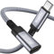 Wengshini Cavo di prolunga USB C da 1,5 m, da USB C a USB maschio USB C, 100 W/20 Gbps per trasferimento dati per laptop, telefono cellulare, monitor, dispositivi, ecc.