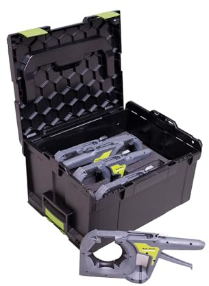 Roll..Profi Flexipass Set inkl. L-Boxx 5 – 5-teiliges Kabelführungssystem, ergonomisch, für Kabel bis 38 mm Ø, modular erweiterbar, ideal für empfindliche Leitungen 495027