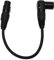 XLR Mikrofonkabel, 3Pin XLR Männlich Bis Weibliches Mikrofonkabel, 90 Grad Design Mikrofonkabel für Lautsprecher Studio Mixer Sound Schnittstellen (30 cm)
