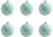 Angelbleigewichte, 6 Stück, 100 g, klein, rund, Tiefsee-Angelgewichte, Angelzubehör für Salzwasser, Süßwasser, Meeresangeln, Grün