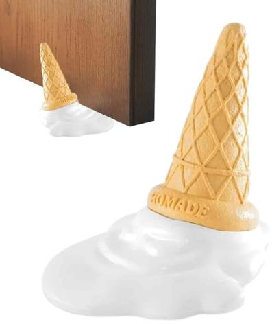 STOPPA PORTA STOPETTORE DI PIROTTO DI PIANO PIANO | Porta a forma di pavimento a forma di banana e gelati per le porte giocose progettate per proteggere pavimenti e pareti perfetti per uffici, camere