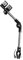 Baoblaze Support de Parapluie pour Vélo, Fixation Guidon, Accessoires de Plein Air, 49 Cm Pliable