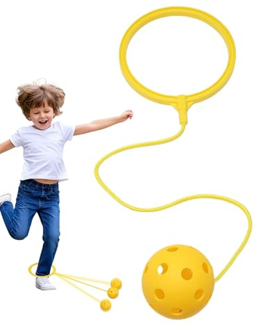 Beiykhera Knöchel Skip Ball Kinder Springring Fußkreisel Hüpfring Bälle Fitness Springseil Faltbarer Ankle Skip Ball Sport Sprungball Mit Lichtrad Blinkender Sprungring Für Kinder Und Erwachsene