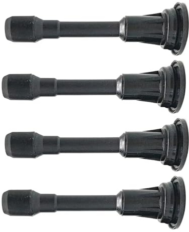 Zündspulen 4-teiliges Zündspulen- Und Zündkerzenstecker-Set Für Nissan Für JUKE Für MICRA Für QASHQAI Für X-TRAIL Für TIIDA Teilenummer: 22448JA00A 22448JA00C Kerzenschachtzündspule