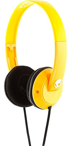Skullcandy UpRock On Ear Headphones Steeltown Gold
