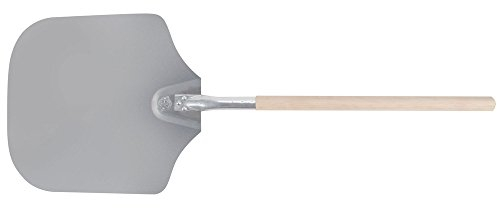 American Metalcraft 3714 Pelle à pizza en aluminium 94 cm avec manche en bois 53,3 cm, lame large 35,6 x 40,6 cm