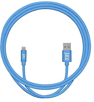 Juice Apple Lightning Charge and Sync Cable, 1M, Aqua. - Amazon Vine