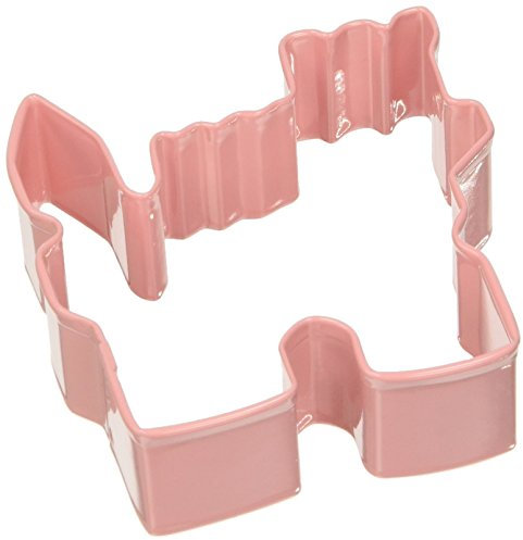 Creative Party K0915/P Pink Castle Ausstechform mit Polyresin-Beschichtung, 1 Stück, stahl, Rose