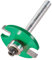 Trend CraftPro Nut- und Federfräser-Bit, 1/4-Zoll-Schaft, 3,2 mm Schnittlänge und 9,5 mm Schnittdurchmesser, mit Wolframkarbid-Spitze, C152X1/4TC
