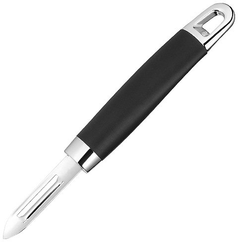 Stellar James Martin Straight Potato Peeler, Soft Grip Anti-Slip Handle, Dishwasher Safe