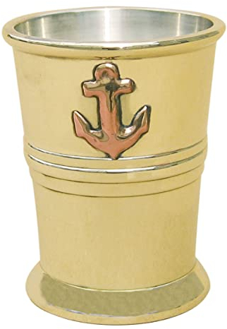 Sea-Club Schnapsbecher Schnapsglas Messing Ø=4cm