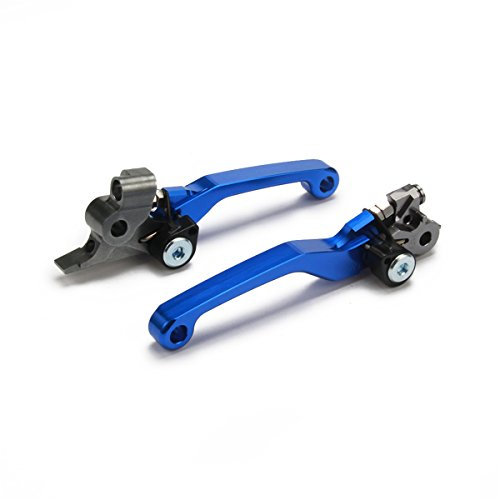 Alamor CNC Brems Kupplungshebel für Dirt Bike Husky Husqvarna TC125/250 TE125 2014-2016 - Rot