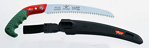 Samurai Ichiban GC-240-LH 9-1/2 (240mm) Curved Hand Saw + Carrying Case. Made in Japan
