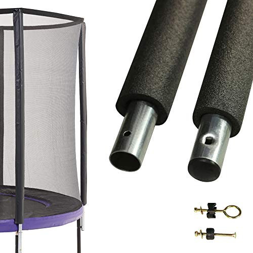 Kangui Un Poteau de Filet de sécurité Ø32mm pour Trampolines (Longeur 212 cm)