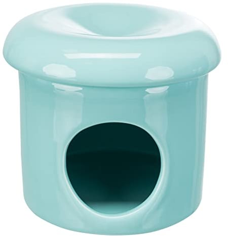 TRIXIE spielhaus mÄuse mit Deckel Keramik taupe