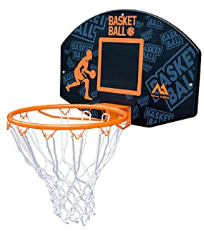 SILVER VALLEY Basketballkorb-Rückwand-Set für den Innen- und Außenbereich