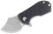 Kizer Unisex – Erwachsene Flip Shank G10 Taschenmesser, Schwarz, 12,8 cm