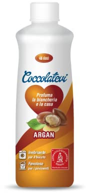 COCCOLATEVI Profumatore Bucato Lavatrice Argan 300 ml, Essenza Bucato Lavatrice e Asciugatrice, Profumatore Casa o Detergente Pavimento