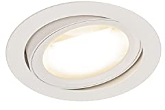 SLV Deckeneinbauleuchte OCULUS DL MOVE / LED Spot, Fluter, Deckenstrahler, Deckenleuchte, Einbau-Leuchte, Innen-Beleuchtung / 11.0W 780lm weiß dimmbar, 1004669