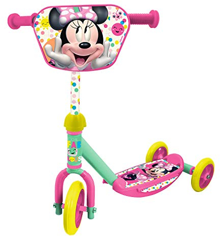 Rocco Giocattoli Minnie Mouse Scooter mit 3 Rädern, gemischt, Einheitsgröße