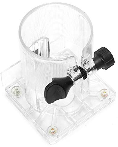 Holzbearbeitung Trimmer Base, Trimmer Hard Base, Trimmer Router Router Power Tool Transparent Ausgezeichnetes Zubehör für Trimmer(Thicker)