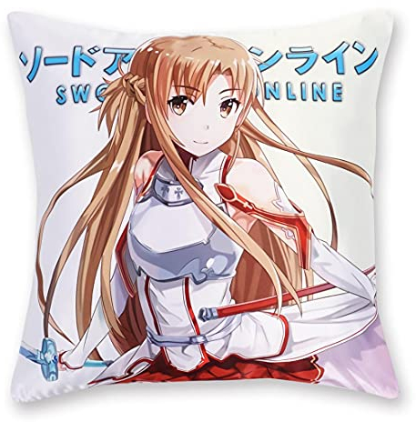 CosplayStudio Sword Art Online Deko Kissenbezug 50x50cm | Motiv: Asuna Yuuki