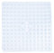 Idyfodol Shower Mat Non Slip Anti Mould With Suction Cup PVC Machine Washable Bath Mats for Inside Outside (Clear)