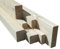 BaustoffhandelShop KVH Konstruktionsvollholz Holzbalken Balken Latte gehobelt Kreuzrahmen Hobelware (40x60mm, 80cm)