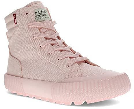 Levi's Damen Olivia DF Stoff Hightop Fashion Sneaker Schuh, Blush Mono, 38 EU