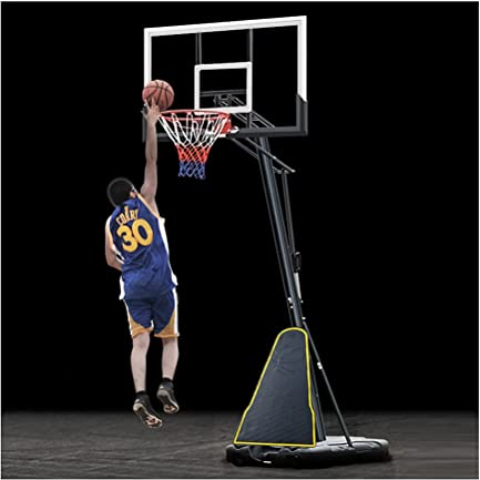 Basketballkörbe Kinder Basketball Backboard Hoop Net Set, 245-305 cm Verstellbarer Freistehender Basketballständer, Basketball-Trainingsgerät Für Erwachsene, Teenager Und Kinder