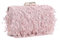 CORIOS Sac de Soirée pour Femme Sacs à Main D'épaule de Mariée Sacs Fourre-Tout Embrayage de Chaîne Cérémonie Pochette Sac à Bandoulière Portefeuille pour Fête Banquet Party Mariage Rose