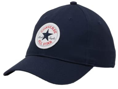 Converse Chuck Patch Curved Brim Cap, 695 - Navy, One Size