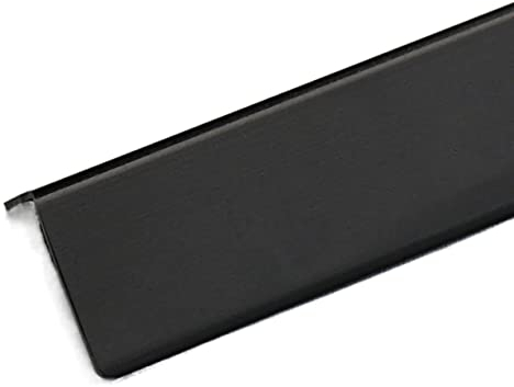 Eckenschutz 270CM Aluminiumlegierung Freies Stanzen Selbstklebender Schutzstreifen Blockraum Dekorativer Titan-Aluminiumlegierungs-Baby-Antikollisionsstreifen ( Color : Matte Black , Size : 50*50mm )