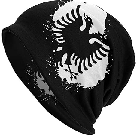 Unisex-Mütze, Winterstrickmütze, Albanisches Wappen Für Männer Und Frauen, Souveräne Straße, Mütze, Albanische Flagge Für Erwachsene, Mütze, Skimütze