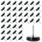 40 Pièces Patins pour Chaises 19mm en Téflon Patins pour Meubles Ronde Patin Chaise a Clouer Protéger Les carrelages, Les sols en Bois, Les chaises, Les Tables et Les Lits