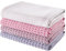 Blue Burgeon Geschirrtücher - 4 Geschirrtücher Baumwolle 40x60 Rosa Kombination - Weiche Rosa Küchentücher im 4er-Pack