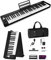 Finger Dance 61 Key Folding Piano Keyboard, Portable Keyboard Piano with Bluetooth MIDI, Semi-Weighted Digital Piano, Electric Piano for Beginners Adult Kid (Headphones, Carrying Case Included)