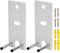 QWORK® 1 Paire De Supports Muraux Blancs, Compatible avec Bose Lifestyle 650/700, Installation Facile