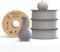 Creality Official Hyper PLA Filament Gris 4Kg, Filament pour Impression à Haute Vitesse, Durable, Performance de Surplomb Précision Dimensionnelle +/-0.03mm, 4 Rouleaux