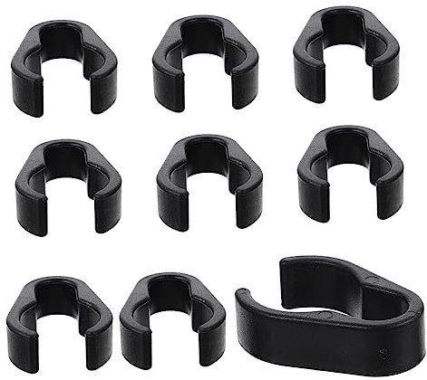 JOINPAYA Mic Cable Clip Holder 10pcs Cable Organizers for Home Plastic Mic Stand Accessories