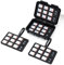 KIWIFOTOS 132 Slot SD & Micro SD Card Case, IP67 Water-Resistant Memory Card Holder With 4-Layer Design For 44 SD SDHC SDXC Card And 88 Micro SD Cards, Ideal for Camera Accessories Storage Box