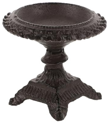 DECHOUS Bougeoir en Fonte De Style Rétro Bougeoir Vintage pour La Décoration De La Maison pour Un Anniversaire