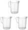 HENDI 567500 Caraffa Graduata Polipropilene (Confezione da 3)