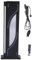 ARGB GPU Support Bracket, 3 PIN 5V PC Graphics Card Stand Holder Adjustable Height Anti Sag Display Card Brace Rack GPU Bracket, with Magnetic Base, Vertical Type (Black)