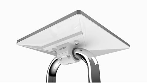 SEAVIEW SVRCLMINI Schienenhalterung für Starlink Mini-Antenne, passend für Schienen mit einem Durchmesser von 2,5 cm bis 3,2 cm, Marinequalität, Edelstahlbeschläge
