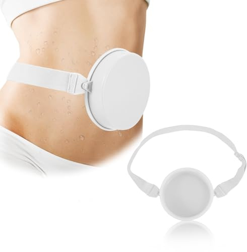 JLFDLLYYZQ Stoma Gürtel, Wasserdichte Stoma-Badeabdeckung für Stoma, Stomabeutel Überzug (Weiß)